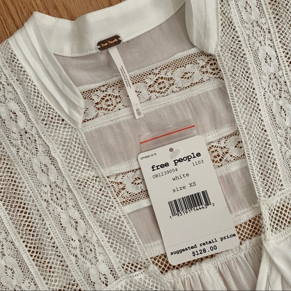 Free People Boho Esme Button Down Blouse - Picture 5 of 16